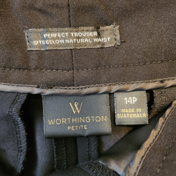 Black Suit Pants Worthington - Picture 3 of 4